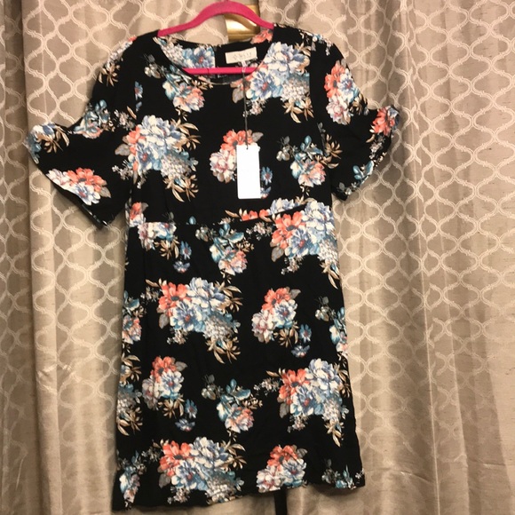 wayf floral dress